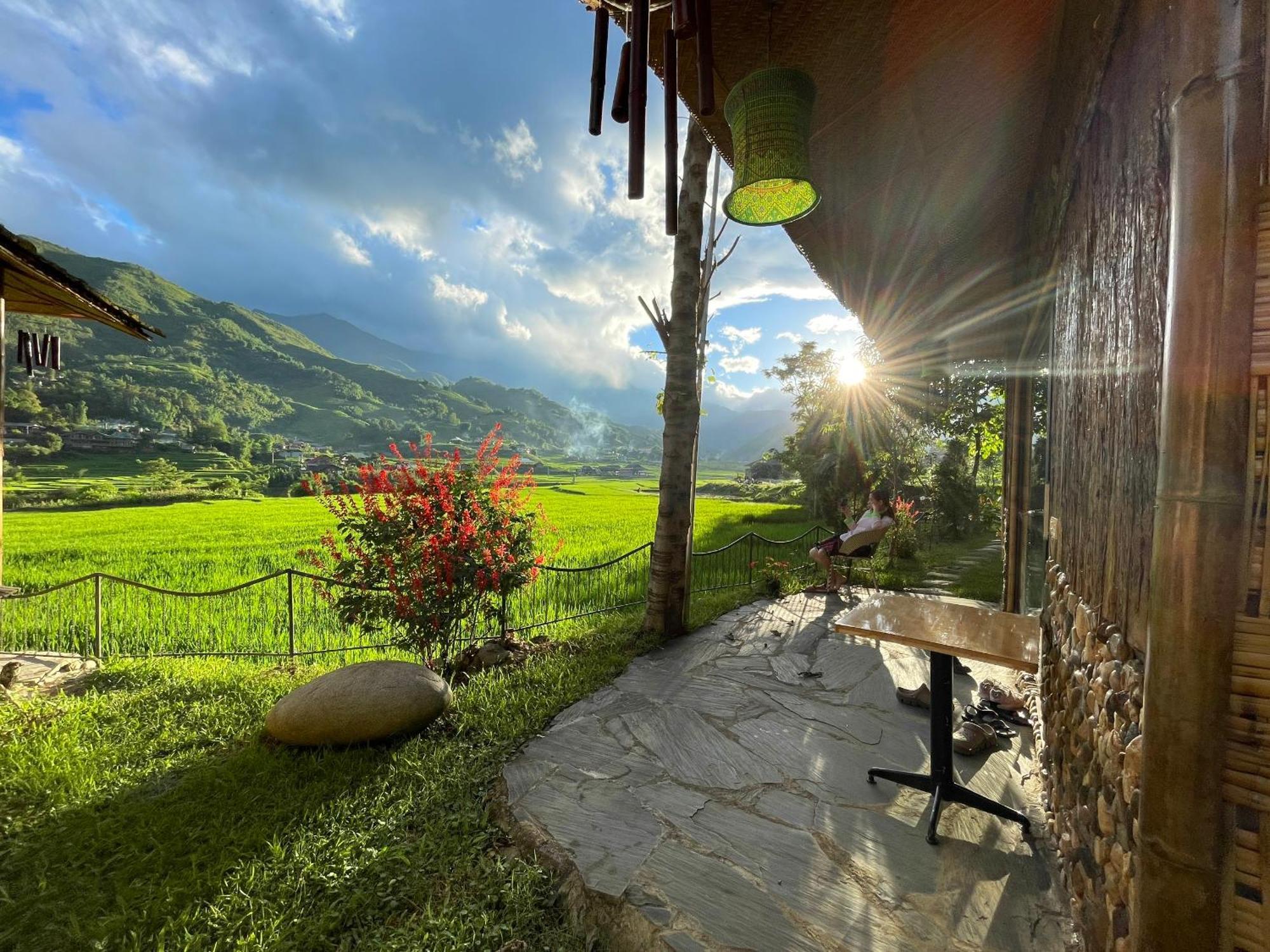 Гостевой дом Sapa Bamboo Eco Экстерьер фото