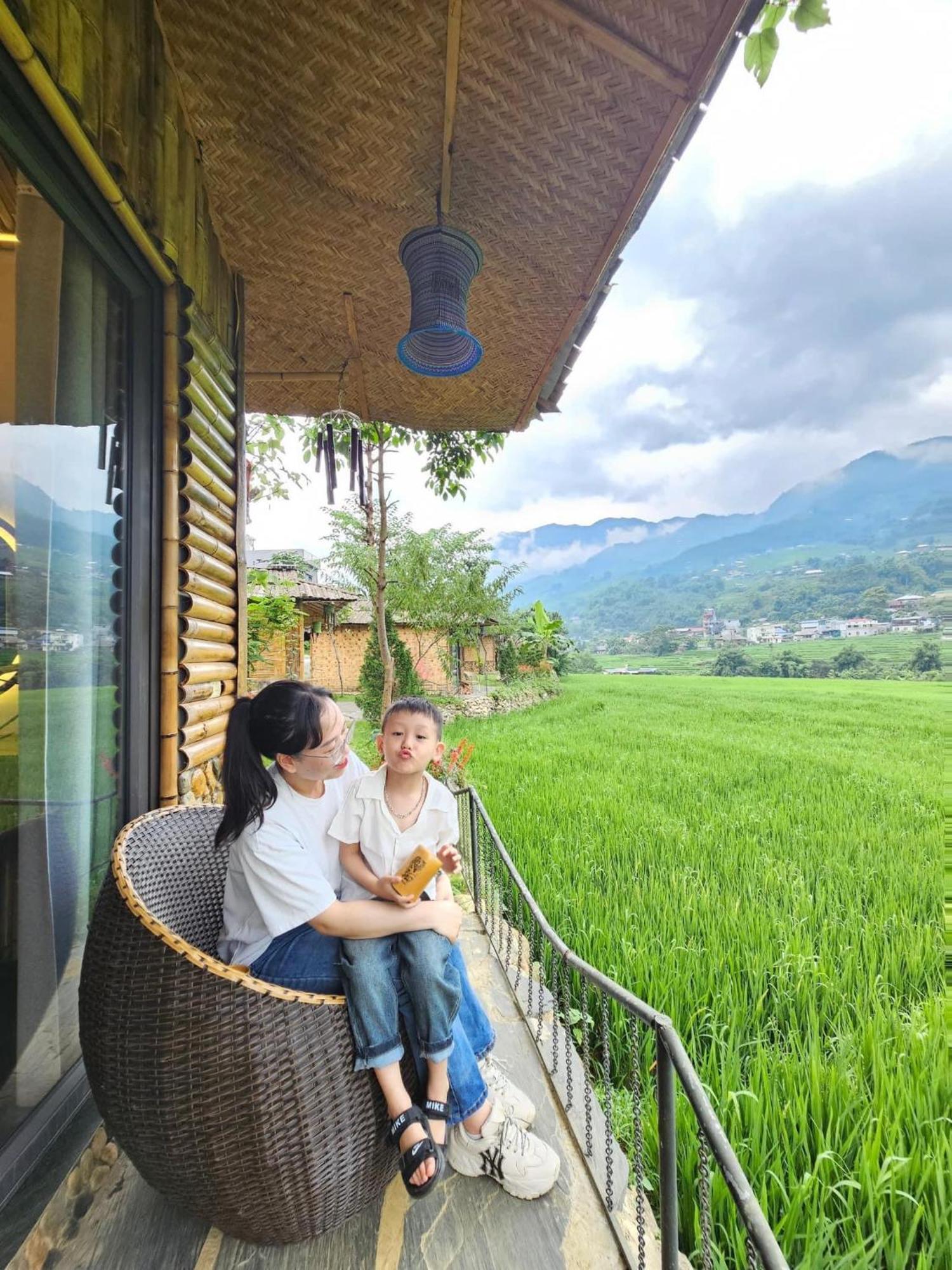 Гостевой дом Sapa Bamboo Eco Экстерьер фото