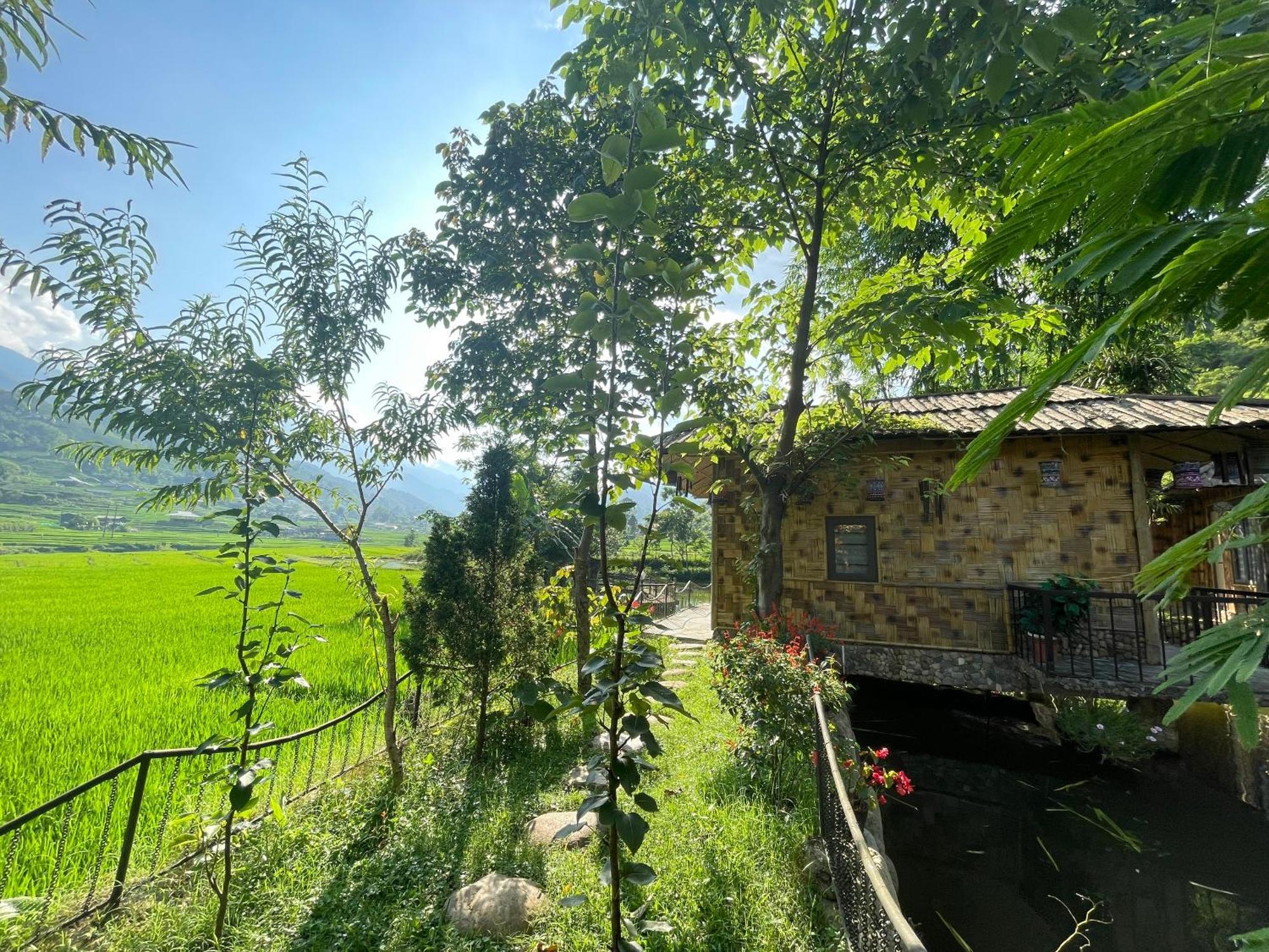 Гостевой дом Sapa Bamboo Eco Экстерьер фото