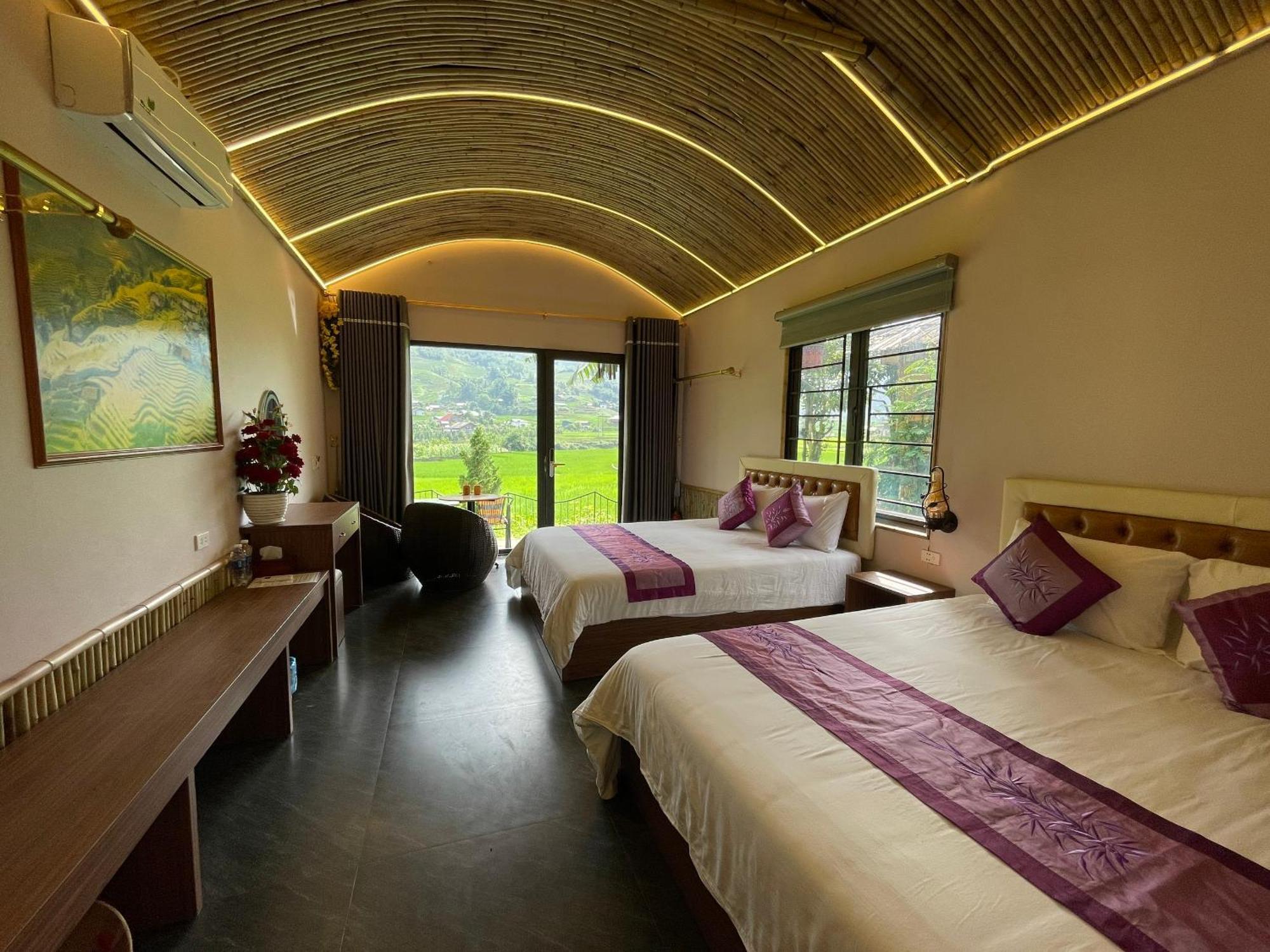Гостевой дом Sapa Bamboo Eco Экстерьер фото